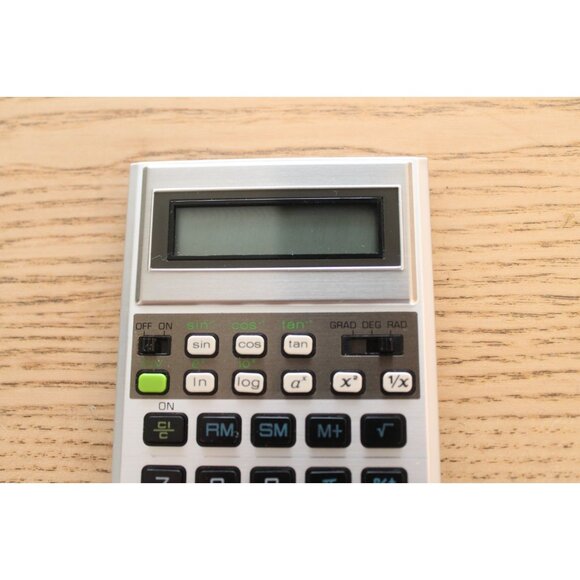 Canon F-42 Scientific Statistical Calculator Taschenrechner Vintage RAR -WORKS - Picture 11 of 11